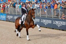 Charlotte Dujardin GBR on Mount St John Freestyle